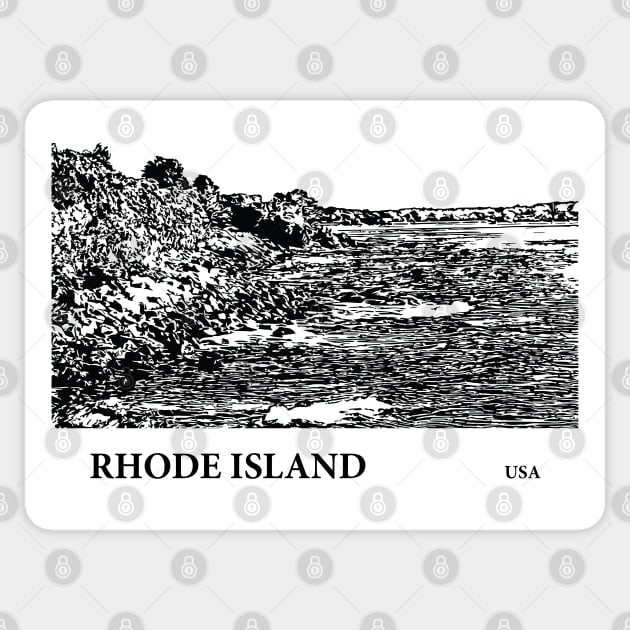 Rhode Island USA Sticker by Lakeric